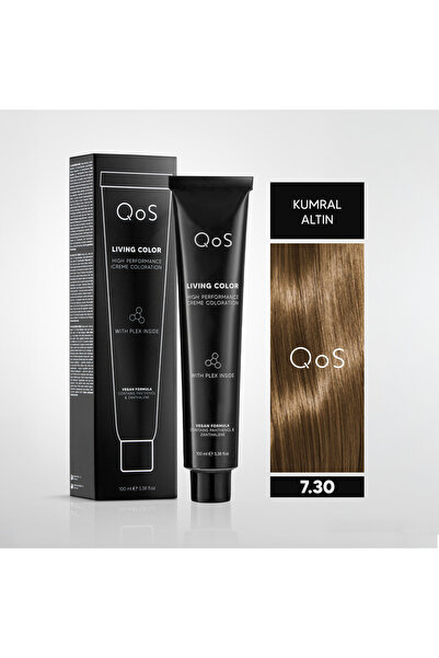 QOS LIVING COLOR 100 ML MEDIUM BLONDE GOLD 7.30