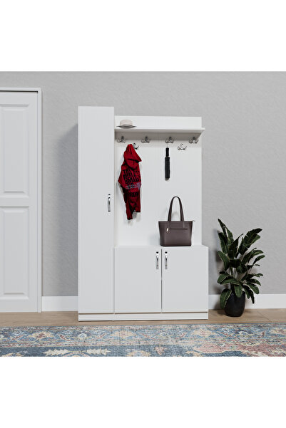 Decorotika NATUREL PORTMANTO BEYAZ