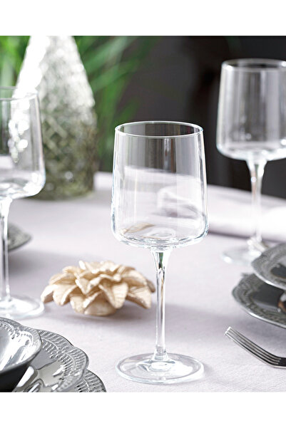 English Home Sare Cam 3'lü Kadeh 320 ml Şeffaf