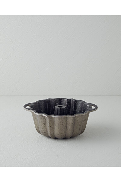 English Home Ζαχαροπλαστείο Βιολετί Μαντεμένιο Φόρμα Κέικ 27 εκ. Χρυσό-Ασημί