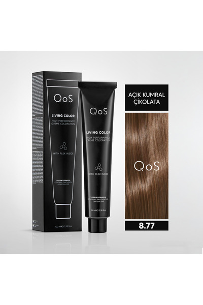 QOS LIVING COLOR 100 ML LIGHT BLONDE CHOCOLATE 8.77