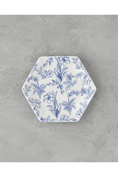 English Home Zeta Bone Porselen Pasta Tabağı 17 cm Mavi