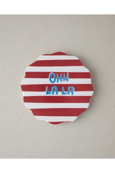 English Home Oh La La Melamin Nihale 17 cm Kırmızı