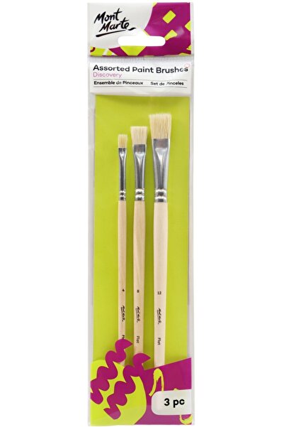 Mont Marte Σετ πινέλων Discovery 3 τμχ MM