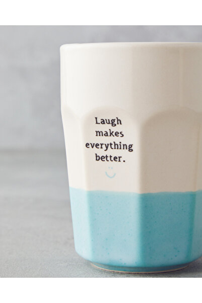 English Home Shine Day Seramik 2'li Bardak 280 ml Pembe - Mavi