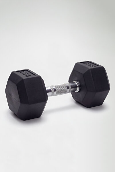 Proforce Metal Tutmalı Çelik Ağırlıklı Tekli Dambıl-KDB 27,5 Kg Tekli