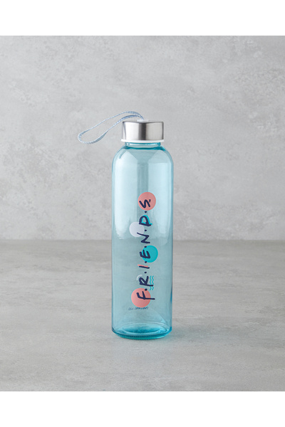 English Home Friends Cam Lisanslı Şişe 500 ml Renkli