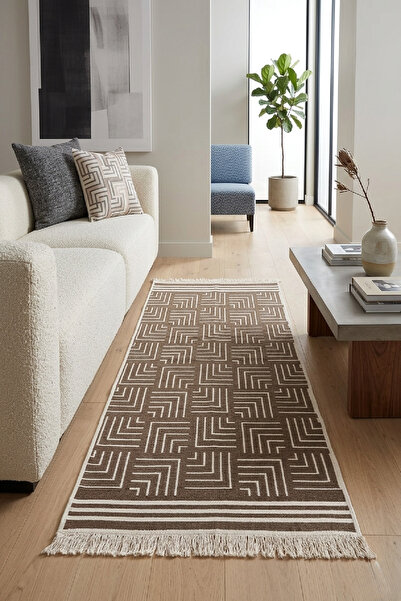 Evium Lorvian Noletti Çift Taraflı Yıkanabilir Kilim Modern Desenli