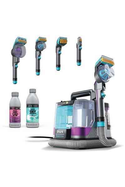 Shark StainStriker HairPro - Pet Başlıklı, Koltuk Yıkama ve Leke Çıkarma Maki...