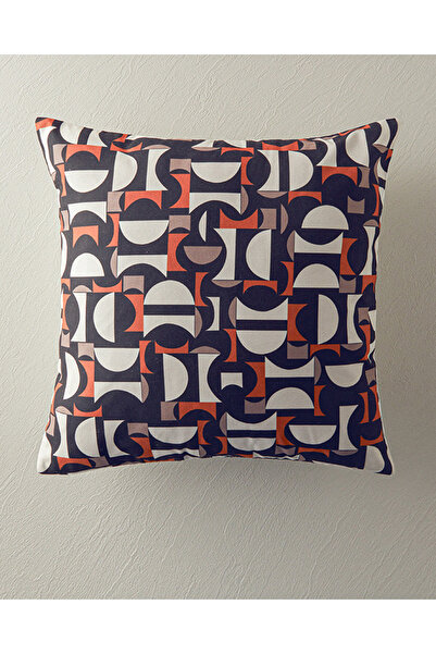 English Home Trina Διακοσμητικό Μαξιλάρι Ριχτάρι Εκρού-Πλακάκι