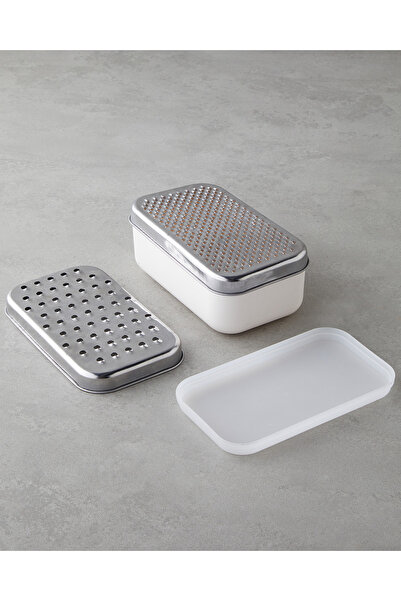 English Home Bioni Plastik Kapaklı Rende 11x18 cm Renkli