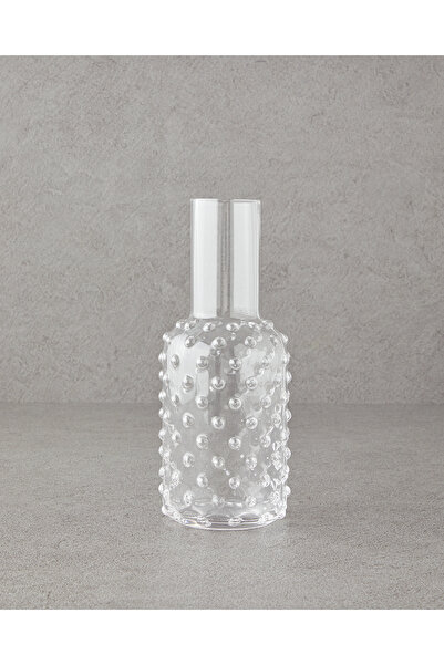 English Home Arzu Sabancı Bubble Cam El Yapımı Sürahi 1200 ml Şeffaf