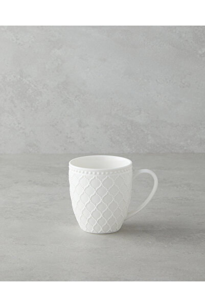 English Home Carmen New Bone China Kupa 400 ml Beyaz