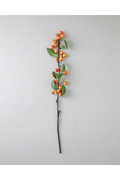 English Home Berry Branches Tek Dal Yapay Çiçek 94 cm Turuncu