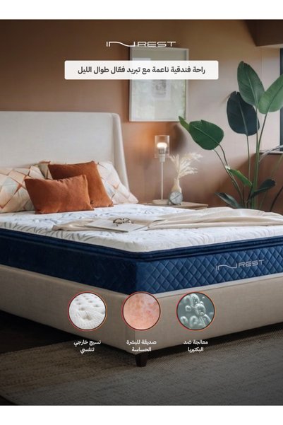 INREST Bed Mattress--Ir23 Ice Sense Medium Soft Pocket Spring Hotel Mattress in Many Sizes