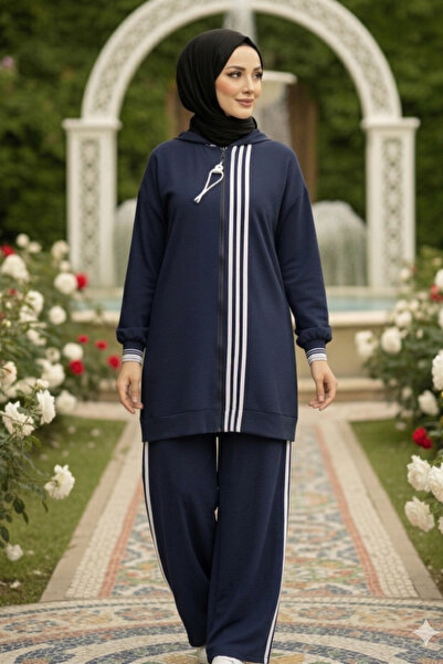 ISTANBUL STYLES Σετ αθλητικής φόρμας Daily Chic Sport Hijab - σκούρο μπλε