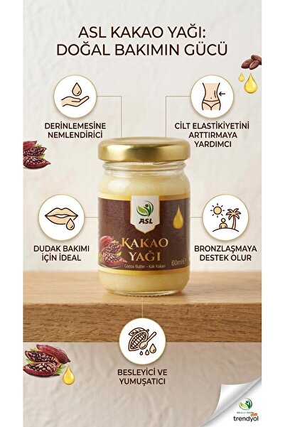 ASL Katı Kakao Yağı 60 Ml