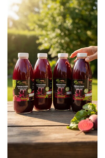 yaşayanbilge Kırmızı Pancar Kvass 4 Lt Pet Şişe