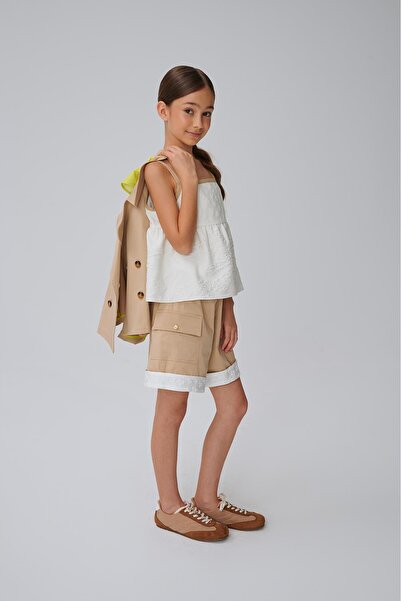 Lia Lea BG Store Girl's Beige Jacket