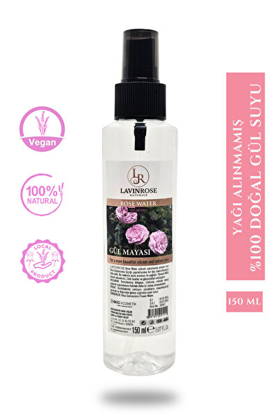 Lavin Rose Gül Suyu - Yağı Alınmamış Doğal Gülsuyu -gül Mayası Onarıcı, Aydın...