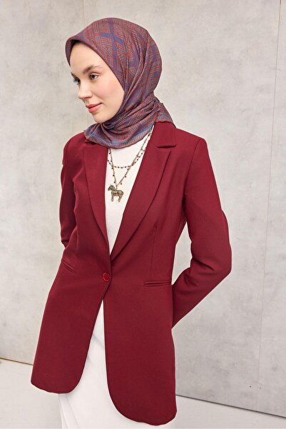 Silk Home Μαλακό κασκόλ από βαμβάκι και πολυεστέρα, καφέ με γεωμετρικό σχέδιο...