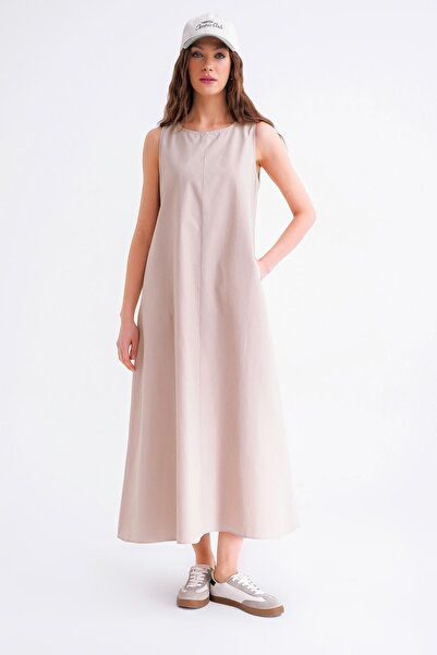 Hiccup MIXRAY Rochie Maxi Relaxed Fit cu Buzunare