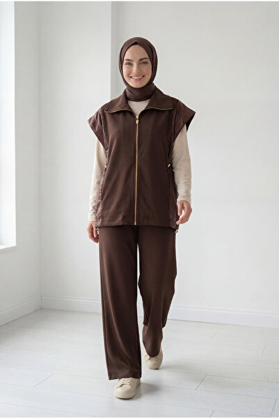 BENAHOLL Celisa με λαμπερά πλαϊνά μέρη συνδυασμός υφασμάτων σετ κοστούμι με γ...