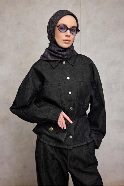 Silk Home Μαλακό κασκόλ από βαμβακερό πολυεστέρα Γεωμετρικό σχέδιο Νυχτερινό ...