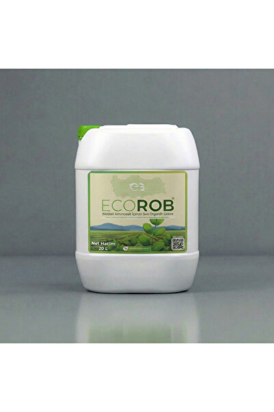 ECOBOR EcoRob Bitkisel Aminoasit İçeren Sıvı Organik Gübre 20 Lt