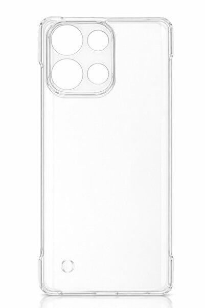 Vissona Redmi Note 13 Pro 4G Uyumlu Kamera Korumalı Yanları Açık Sararmaz Ser...