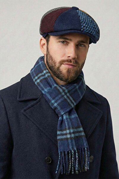 Adalua Men's Scarf and London Cap Set |   Stylish Winter Set