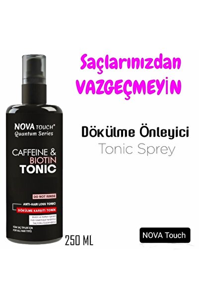 novatouch Nova Biotin Ve Kafein Dökülme Karşıtı Saç Toniği 250 ml