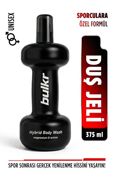 Bulkr Magnezyumlu Hybrid Sporcu Duş Jeli 3 in 1 Saç Vücut Yüz Unisex