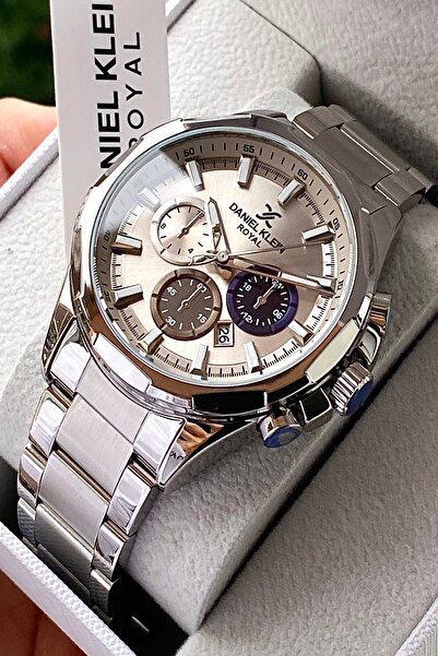 Stainless Steel BandMen Wrist Watch with 2Year Warranty 3 Atm Waterproof