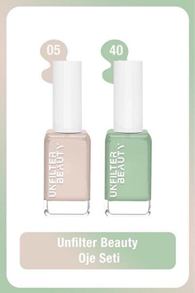 Unfilter Beauty Unfilter Beauty No:05 + No:40 Oje Seti