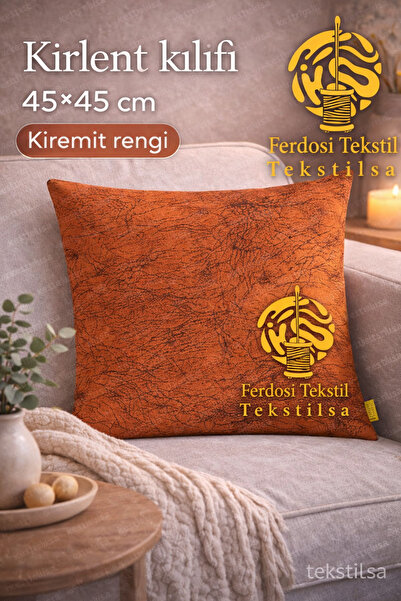 Tekstilsa Βελούδινη Μαξιλαροθήκη 45x45 εκ. Διακοσμητική Μαξιλαροθήκη Καναπέ μ...