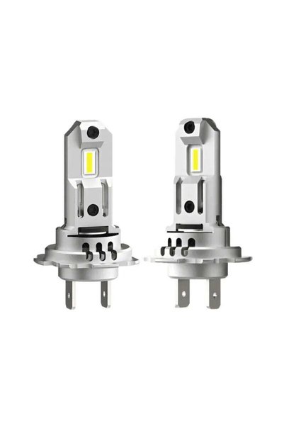 RG Parts Set de 2 becuri mini led H7 canbus 20000lm 6000k alb rece cu ventilator