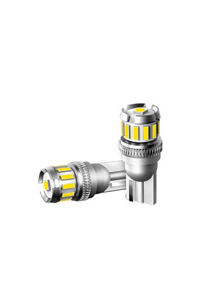 RG Parts Set of 2 LED car position bulbs W5W CSP 6000k cool white canbus T10 12V