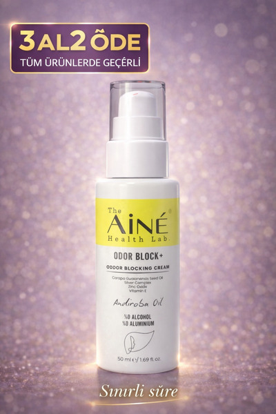 The Aine Health Lab. Odor Block - Ter Kokusu Önleyici Krem Deodorant - Odoran...