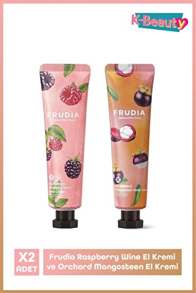 FRUDIA Raspberry Wine El Kremi Ve Orchard Mangosteen El Kremi