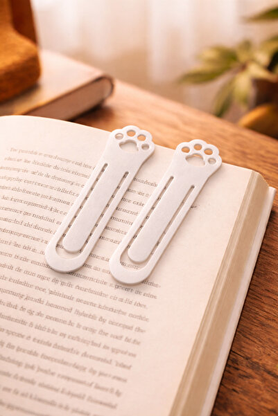 VENON 🐾   2 τεμάχια 🐾   ΛΕΥΚΟ 🐾   ΠΑΤΙ 🐾   Μεταλλική θήκη βιβλίων, θήκη γ...