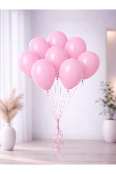 Kalisan Açık Pembe Lateks Mini Balon 5 inc 12 cm 100'lü