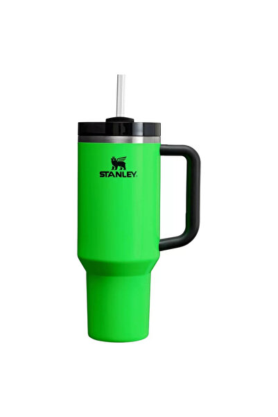 Stanley Quencher Pipetli Termos 1,18 Lt Neon Yeşil