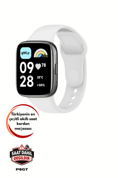 PSGT Xiaomi Redmi Watch3 Active/lite Uyumlu Kordon Spor Şık Tasarım Yumuşak J...