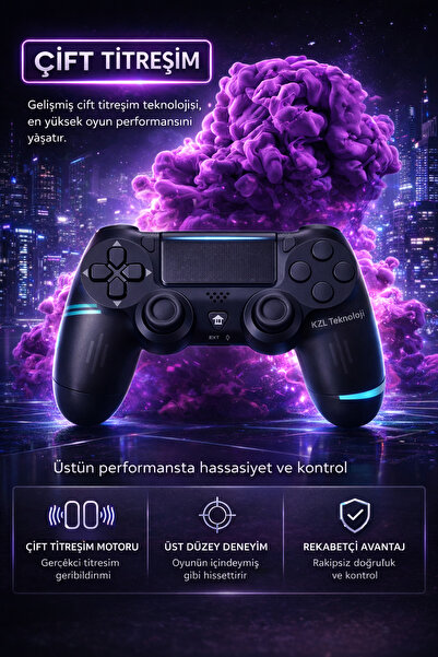 Maybax Kablosuz Bilgisayar Oyun Kolu Wireless Joystick PC Laptop Tablet Mobile Playstation4 Uyumlu