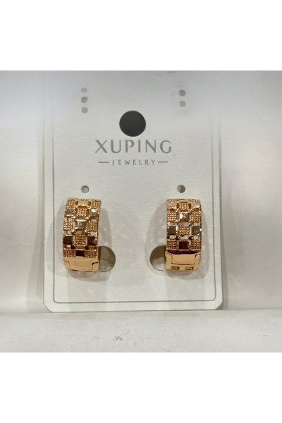 XUPING JEWELRY Çelik Vip Tasarım Sarma Model Küpe