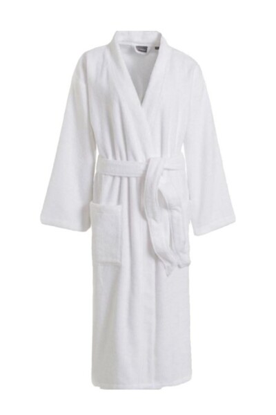 Nevresim Dünyası Βαμβακερό Μονό Μπουρνούζι Λευκό Unisex