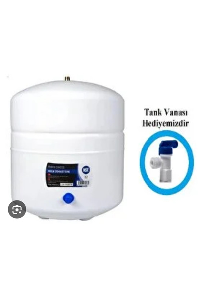 Q water 12 Litre Çelik Su Arıtma Tankı Ekol Tank