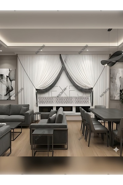 Mexess Premium Τούλι από Μπαμπού με Επενδυμένη Υφή - Αντιρυτιδικό και Δεν Χρε...