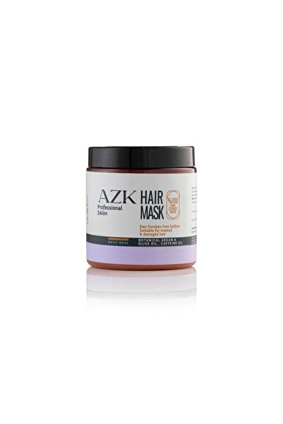 AZK قناع صالون AZEK الاحترافي للاستخدام اليومي 500 مل خالٍ من الكبريتات